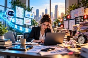 AI Is Saving Time at Work, So Why Are Employees Busier Than Ever?