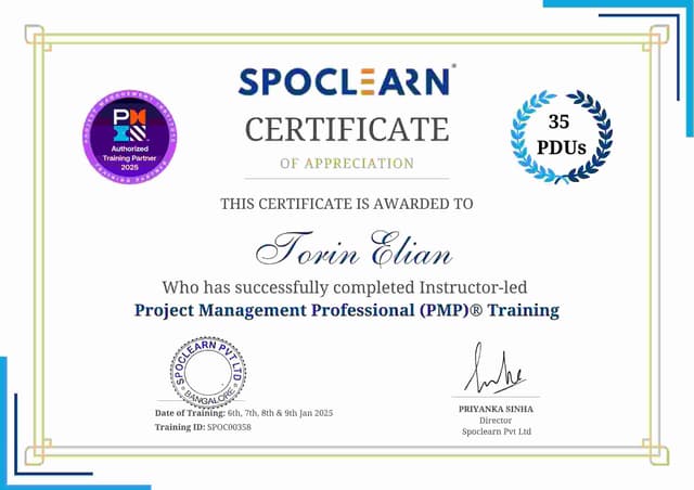 PMP® Certification Exam Format