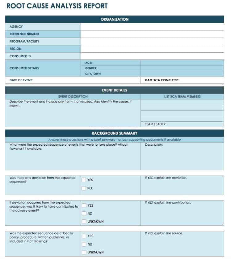 Root Cause Analysis Report