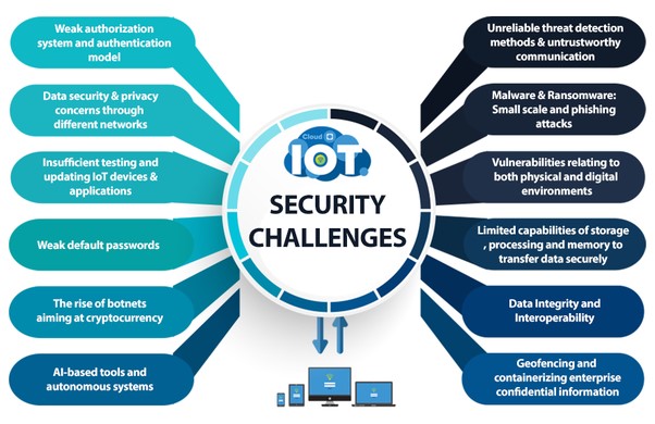 What kind of IoT security challenges are there?
