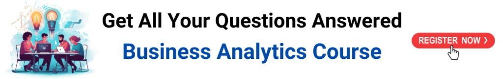 Business Analyst / Analytics Course